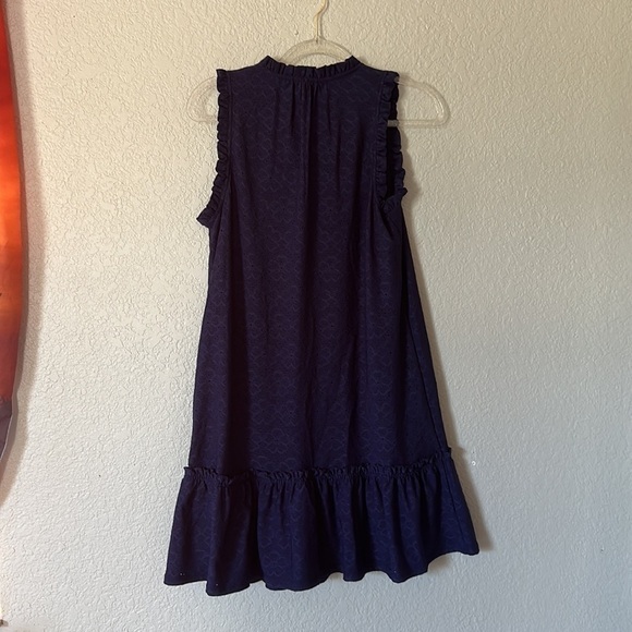 Eyelet Pullover Dress - Picture 9 of 10